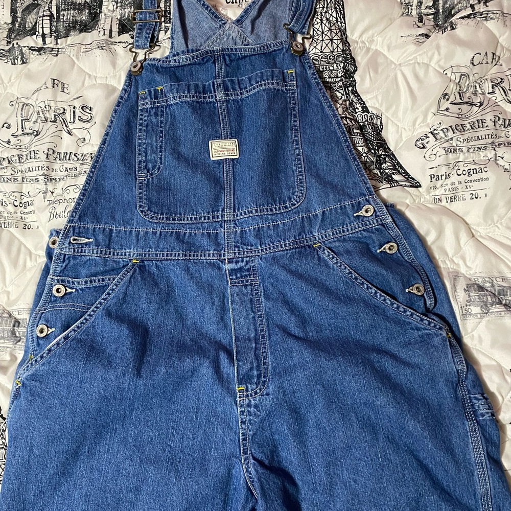 Vintage Old Navy bib shorts